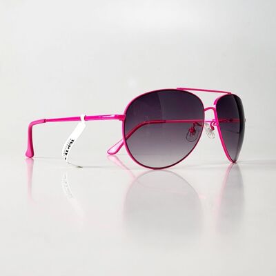 Neonpinke TopTen Pilotensonnenbrille SG14027UPINK