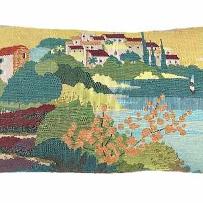 Provence lumbar cushion cover