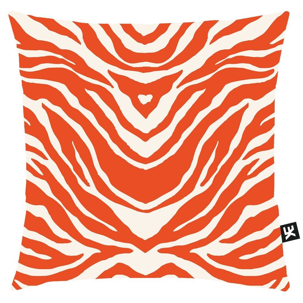 Funda de cojín AVELLA NARANJA | 50x50 | terciopelo suave
