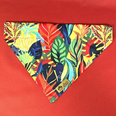 Bandana pour chien Tropical