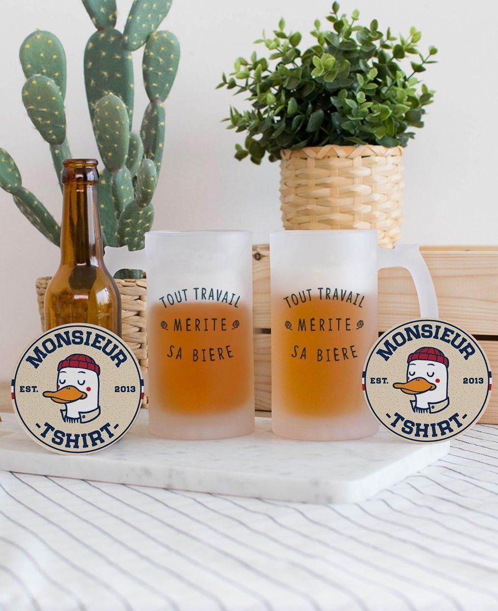 Boccale di birra Ogni opera merita la sua birra