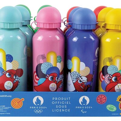 Botella de aluminio de color pop de los Juegos Olímpicos de París 2024