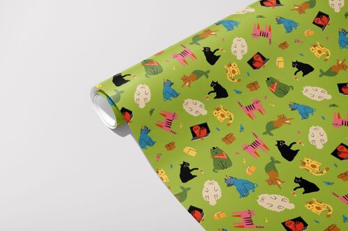 Cats Gift Wrap