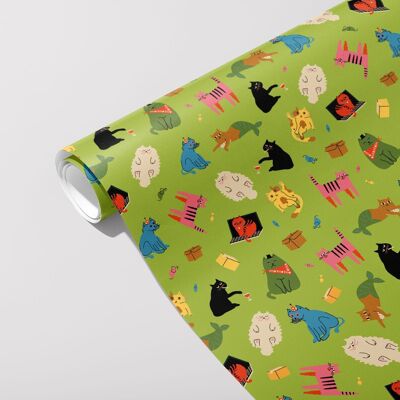 Cats Gift Wrap