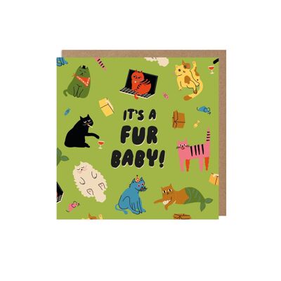 Furbaby Cat Card