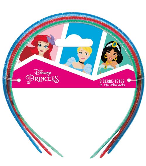 Disney Princess - Diademas finas x3