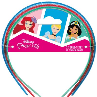 Princesses Disney - Bandeaux Fins x3