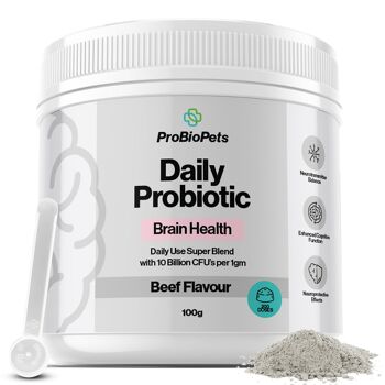 Probiotique pour la santé cérébrale pour animaux de compagnie 1