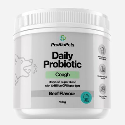 Probiótico remedio para la tos para mascotas