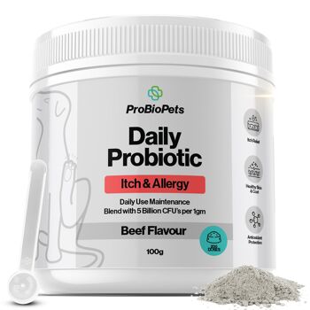 Probiotique contre les démangeaisons et les allergies pour animaux de compagnie 10
