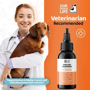 Gouttes de traitement pour les infections de l'oreille du chien 8