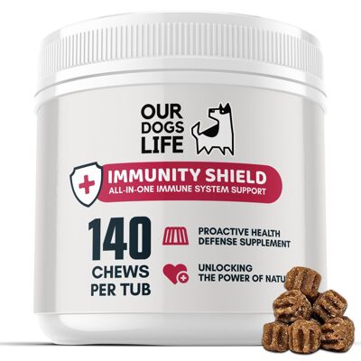 Immunity Shield mastica per il tuo cane