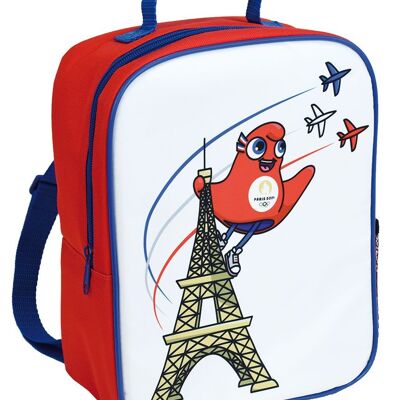 Isolierter Rucksack für die Olympischen Spiele 2024 in Paris