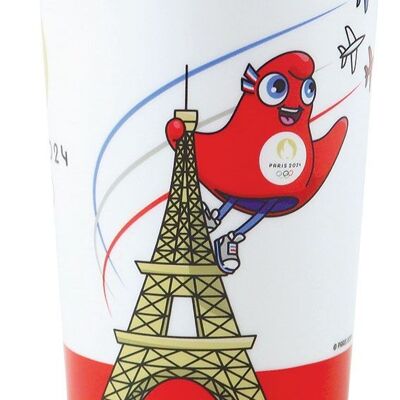 Glas für die Olympischen Spiele 2024 in Paris