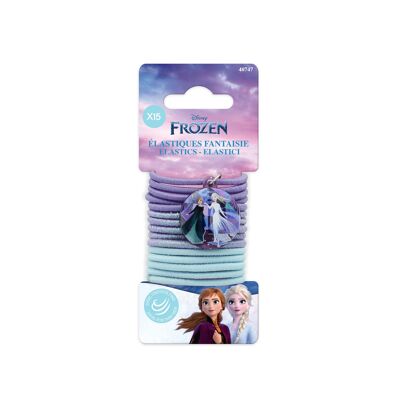 Disney Frozen II – Gummibänder für feines Haar x15