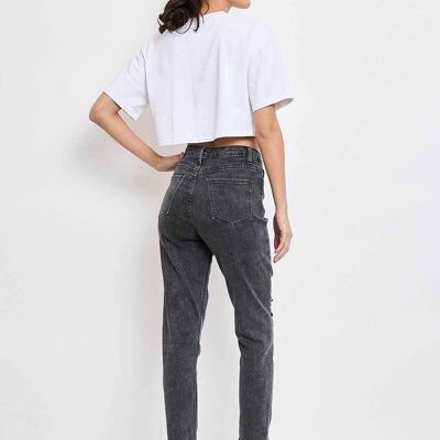 Jeans mom strappati - G2203