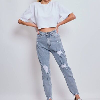 Jeans vestibilità mamma - G2255