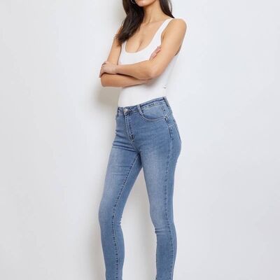 Jeans skinny push up - Taglia comoda - M8878