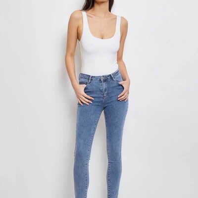 Jeans skinny push-up in taglia Plus - M8880