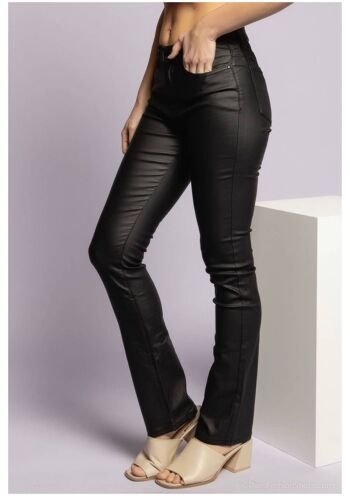 Pantalon Enduit Flare - E066 1