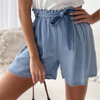 Viskose-Shorts für Damen – 24171