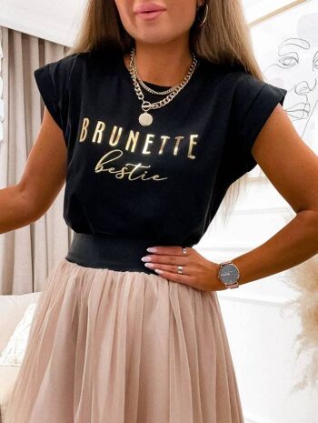 T-Shirt Brunette - T968 1