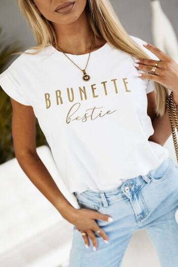 T-Shirt Brunette - T968 2