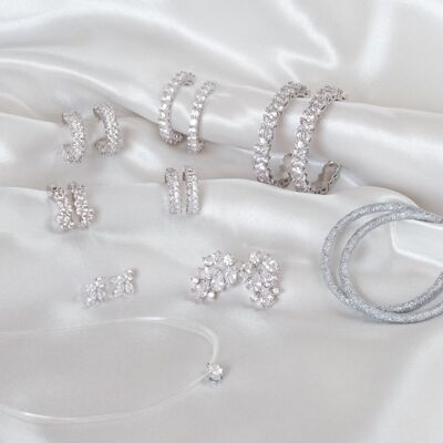 Sanne Silver Set 9 pcs