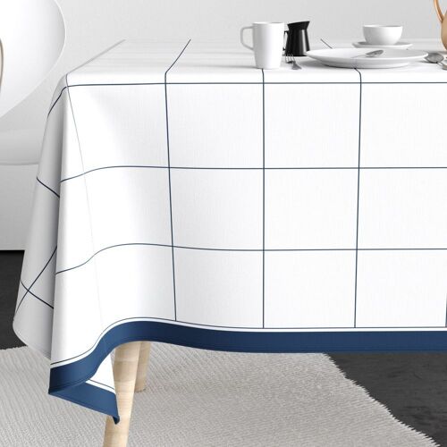 Nappe rectangle anti tache 140x200 Coton Kadri Majorelle