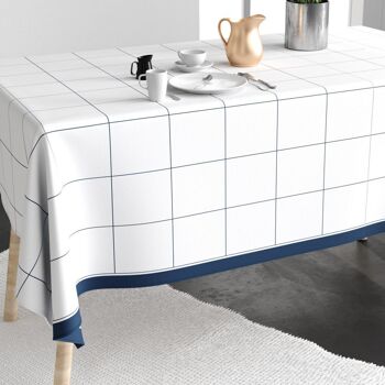 Nappe rectangle anti tache 140x200 Coton Kadri Majorelle 2