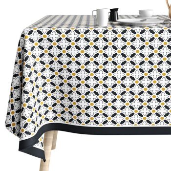 Nappe rectangulaire anti tache 140x200 cm Coton Porta 4