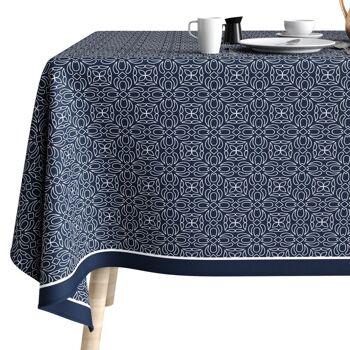 Nappe rectangulaire anti tache 140x300 cm Coton Lejos 4