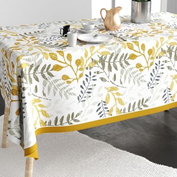 Nappe rectangulaire anti tache 140x200 cm Coton Brousse 2