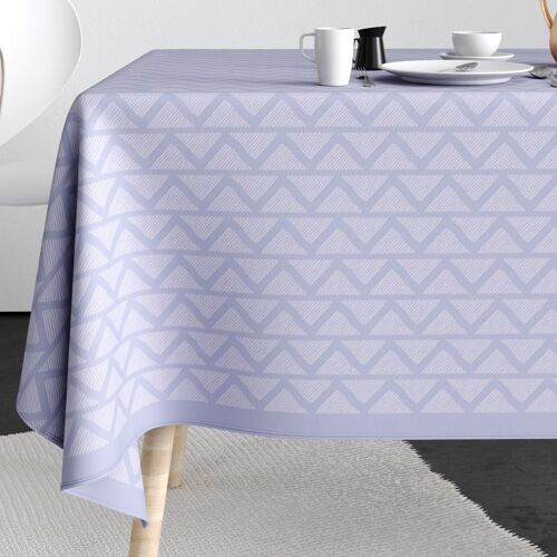 Nappe rectangle anti tache 140x200 Coton Tana Glycine