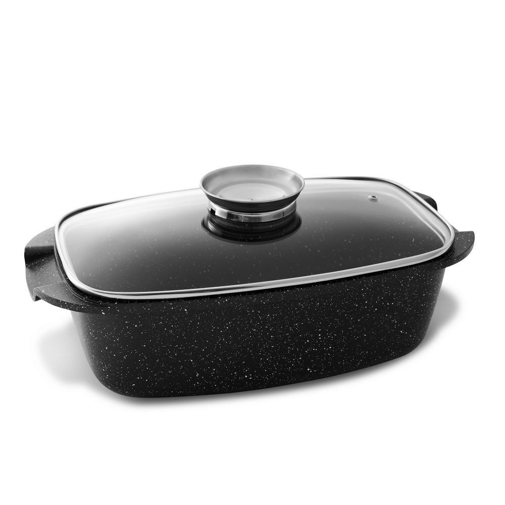 Teglia da forno 32 cm Tappo differenziale Fusione di alluminio Tutte le fonti di calore