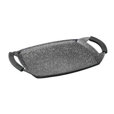 Plancha Lisa 26 cm de aluminio fundido Todo tipo de fuegos