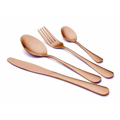 Set posate 24 pezzi in acciaio inox Lily