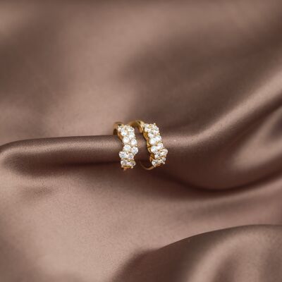 Love Earrings Gold by Sanne