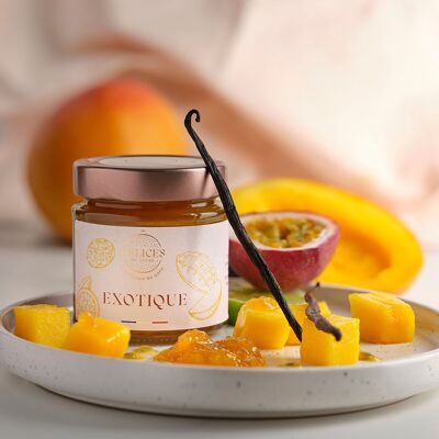 Confiture Exotique (Mangue / Passion) 230GR