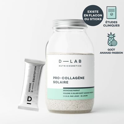 Pro Collagène Solaire 14 Sticks - Bräunungsparfait - Nahrungsergänzungsmittel - Collagène Marin