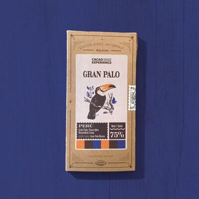 Gran palo, Perú 75% - Chocolate orgánico