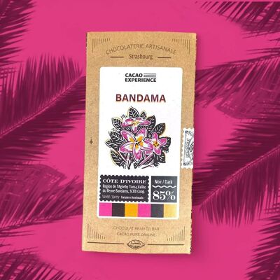 Bandama 85% - Chocolate orgánico