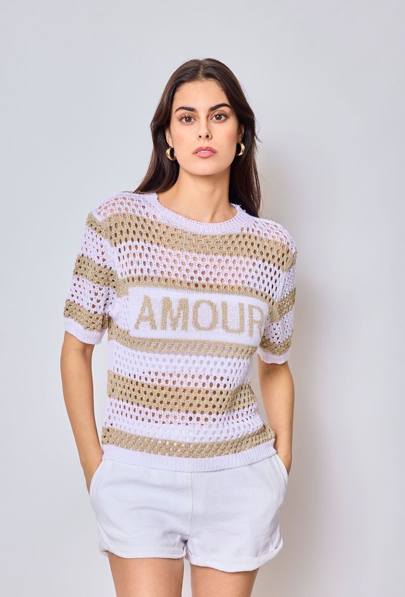 Top lavorato a maglia - 7135