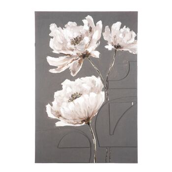 Tableau rectangulaire Magnolia H.90 cm - 2 fois assorti 4