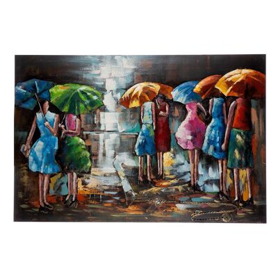 Bild rechteckig Rainy Summer H.80 cm