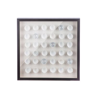 Objeto de pared Silver Shine H.60cm