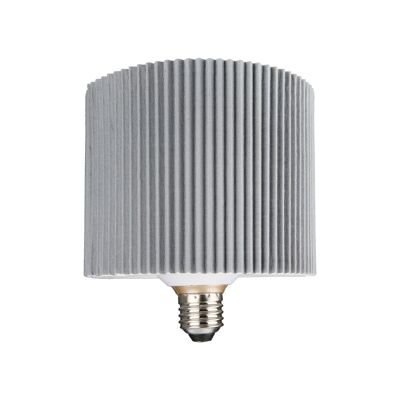 Leuchtmittel (LED) Shade grau H.10,5 cm