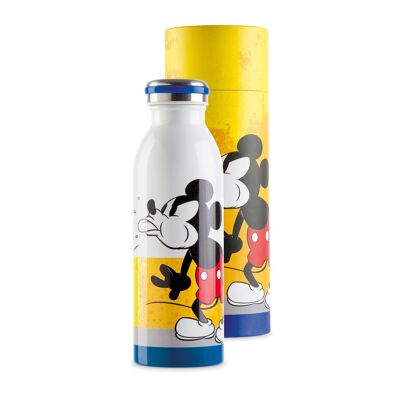 Bottiglia termica Mickey I am gialla H.21,5 cm
