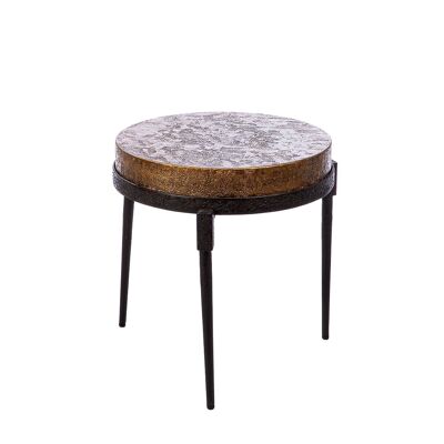 Table d'appoint ronde Caracas H.53 cm