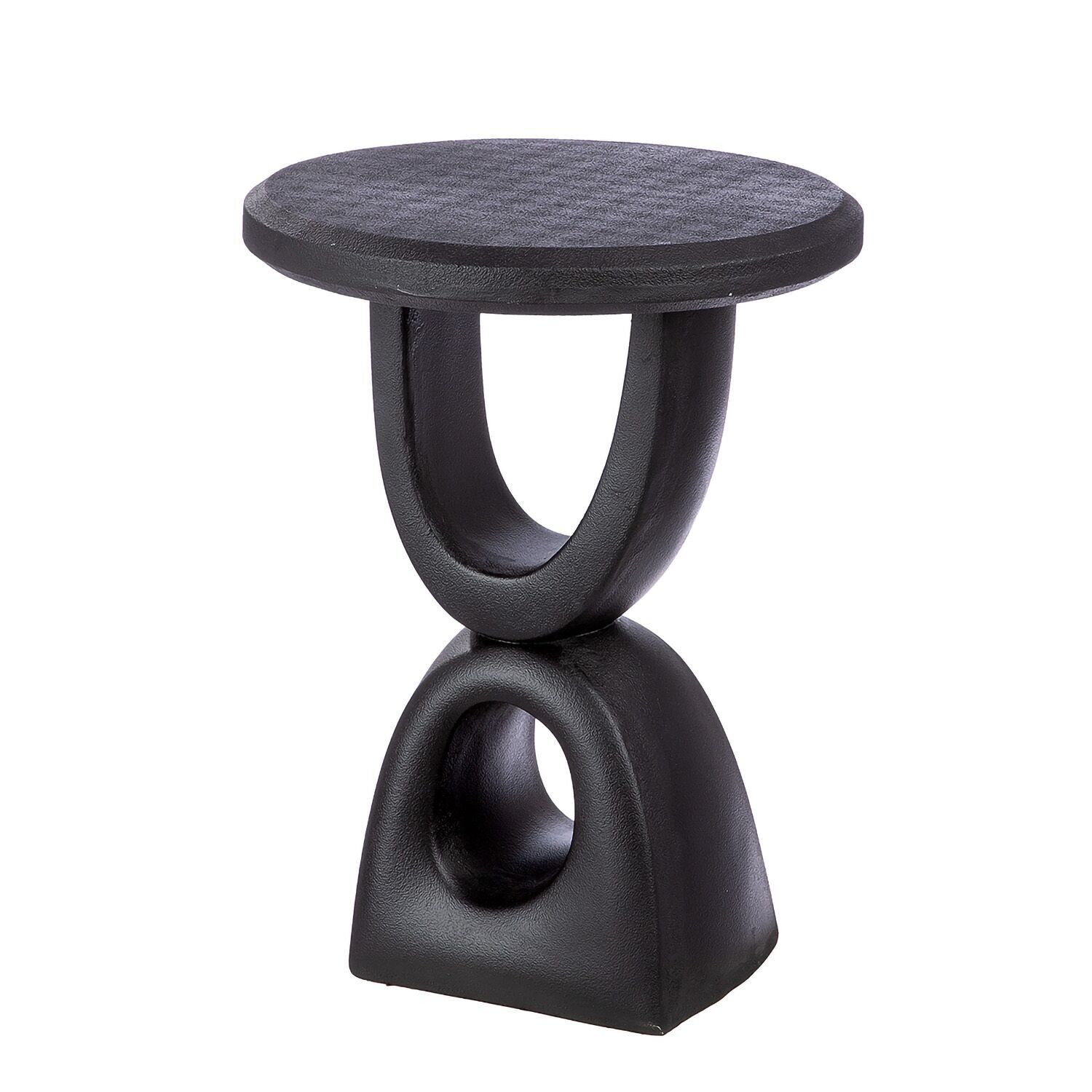 Table d'appoint ronde Preston H.45 cm